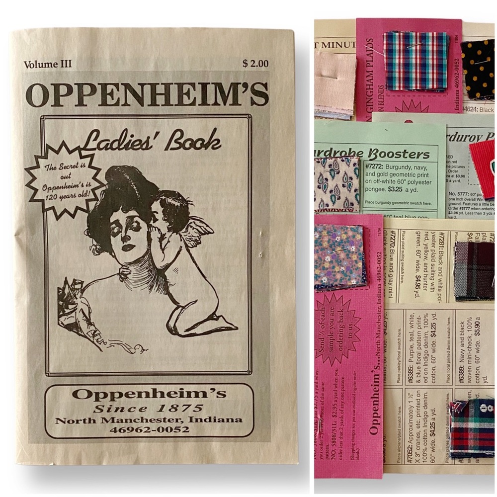 Oppenheim's Vintage Ladies Book Volume 3 Haberdashery Paper Ephemera Collectible